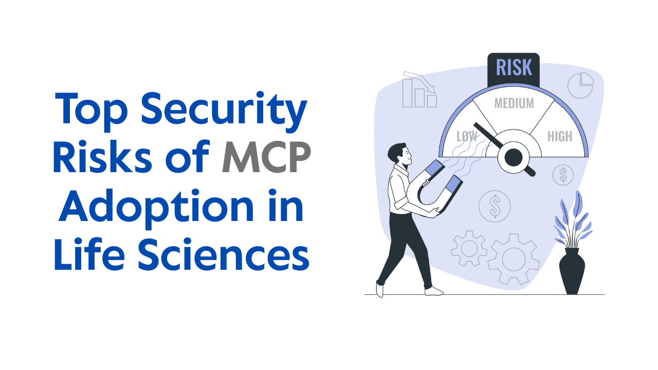 What are the security challenges of adopting MCP in life sciences?